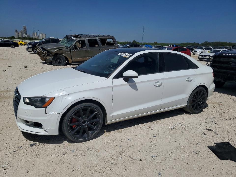 2016 Audi A3 VIN WAUA7GFF2G1042739 COPART salvage auction — FRONT END, Tx - Dealer Only Clean Title (P), sold $2,450 on 2026-10-06 (photo 1)