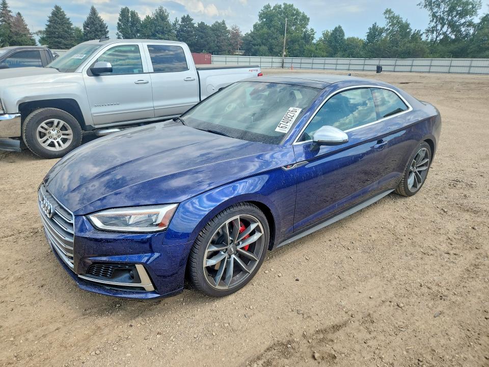 2018 Audi Rs5 VIN WAUR4AF51JA001669 — COPART salvage auction photo