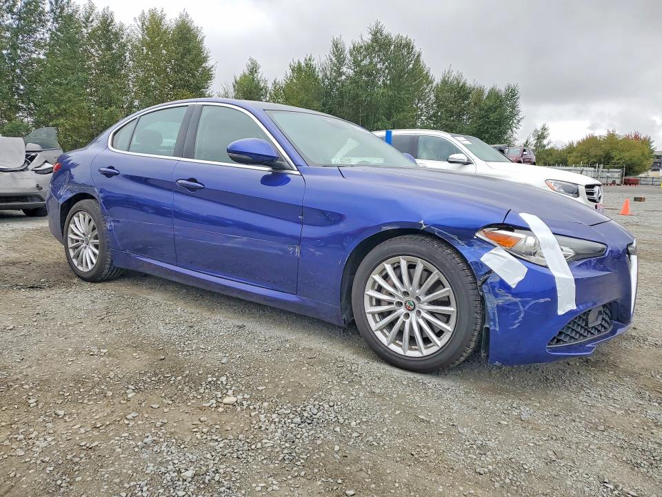 2021 Alfa romeo Giulia VIN ZARFAMAN3M7648945 COPART salvage auction — FRONT END, Wa - Bill Of Sale, sold $4,250 on 2026-10-12 (photo 4)