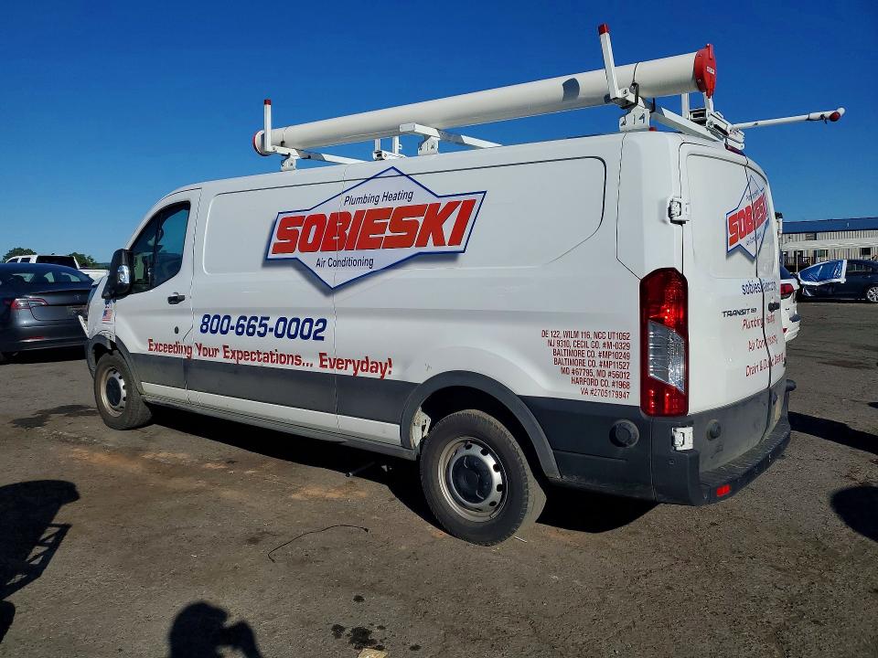 2024 Ford Transit VIN 1FTYE1Y86RKB16521 COPART salvage auction — FRONT END, PA - CERTIFICATE OF SALVAGE, sold $10,600 on 2026-10-21 (photo 2)