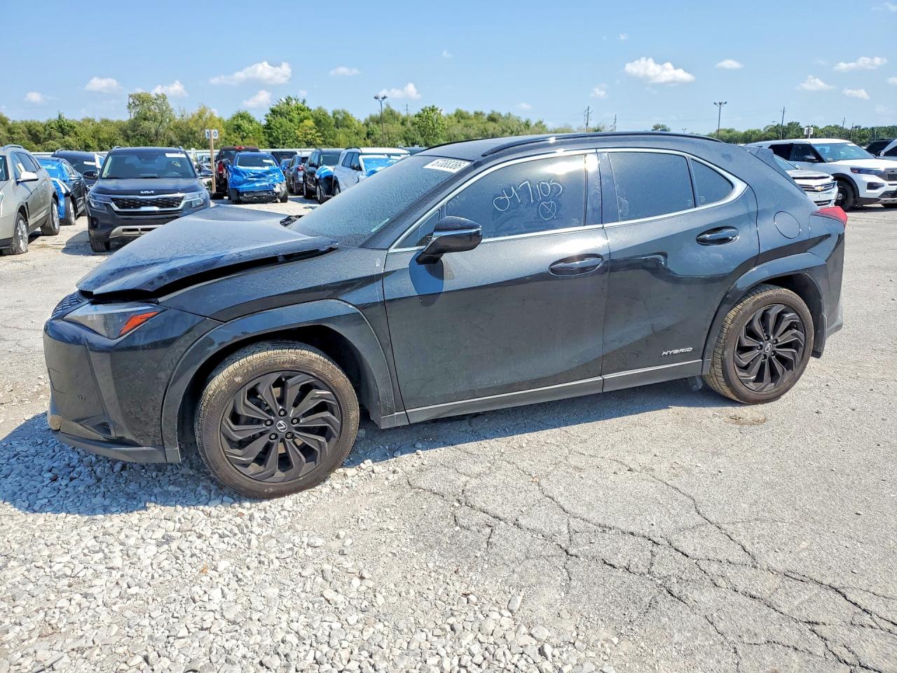 2021 Lexus UX VIN JTHP9JBH8M2047105 — COPART salvage auction photo