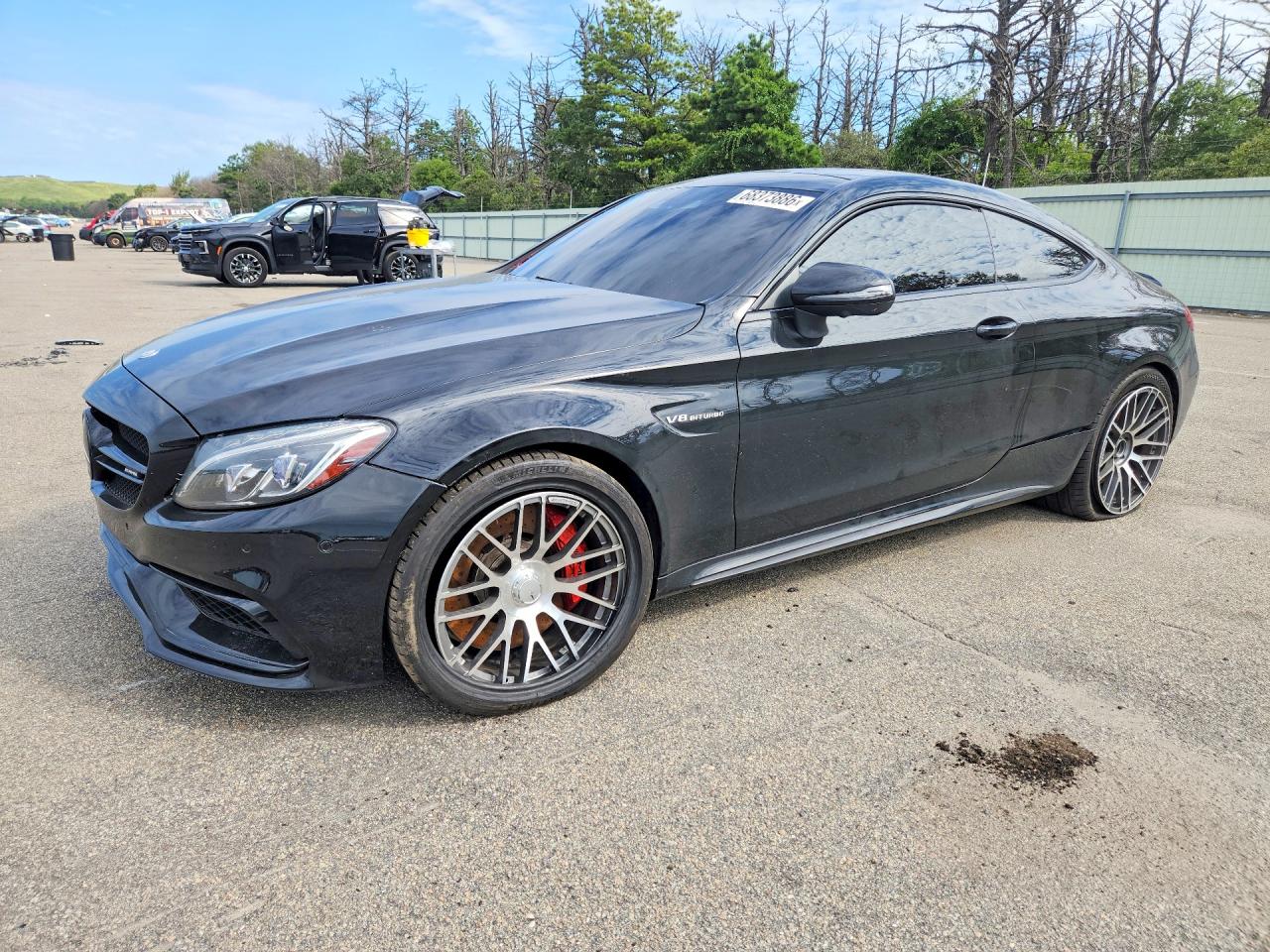 2017 Mercedes-Benz C-klasse VIN WDDWJ8HB7HF441988 — COPART salvage auction photo