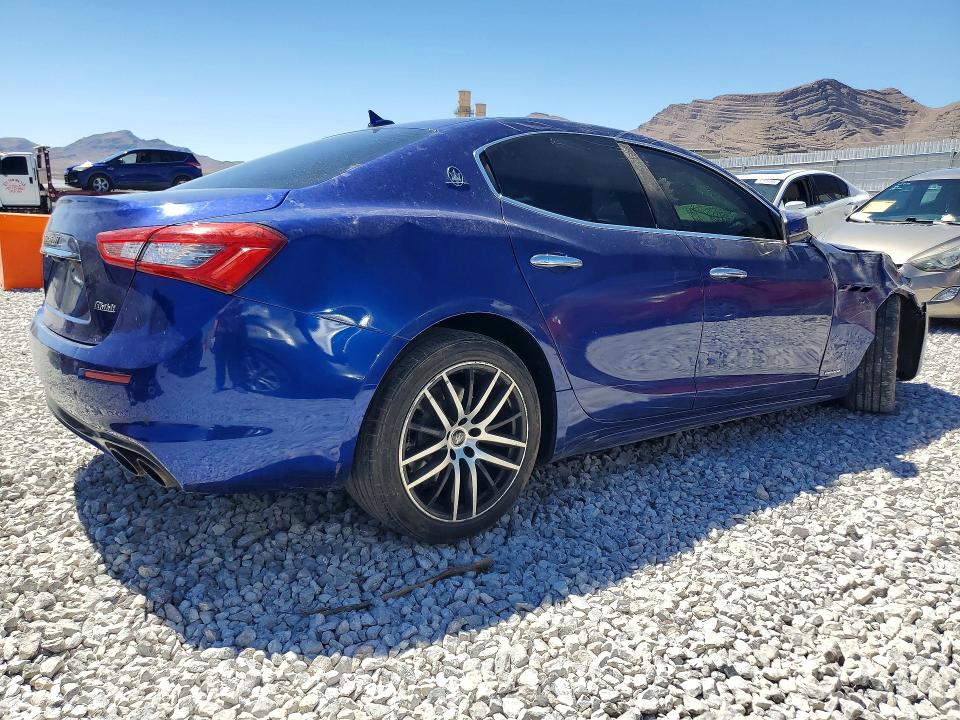 2018 Maserati Ghibli VIN ZAM57XSL9J1286617 COPART salvage auction — FRONT END, Nv - Salvage Title, sold $1,150 on 2026-09-28 (photo 3)