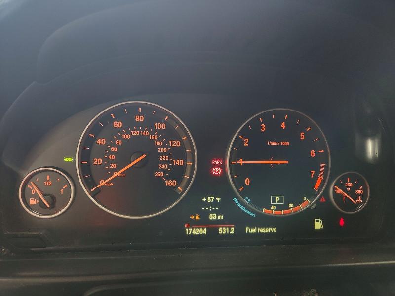 2014 BMW 5er VIN WBA5B3C56ED538840 COPART salvage auction — NORMAL WEAR, Salvage Title, sold $525 on 2026-10-10 (photo 9)