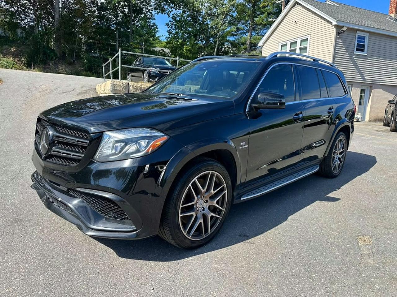 2017 Mercedes-Benz GLS-Class VIN 4JGDF7FE2HA752828 — COPART salvage auction photo