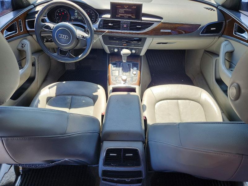 2012 Audi A6 VIN WAUFGAFCXCN131230 COPART salvage auction — MECHANICAL, Nv - Certificate Of Title, sold $450 on 2026-10-09 (photo 8)