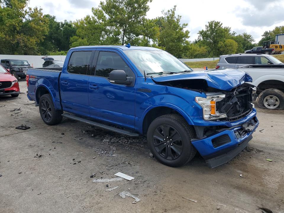 2018 Ford F-150 VIN 1FTEW1E59JFA94991 COPART salvage auction — FRONT END, Salvage Title, sold $7,300 on 2026-10-20 (photo 4)