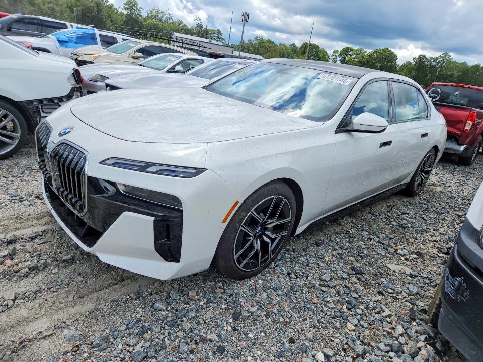 2025 BMW 7er VIN WBA33EH01SCU97466 — COPART salvage auction photo