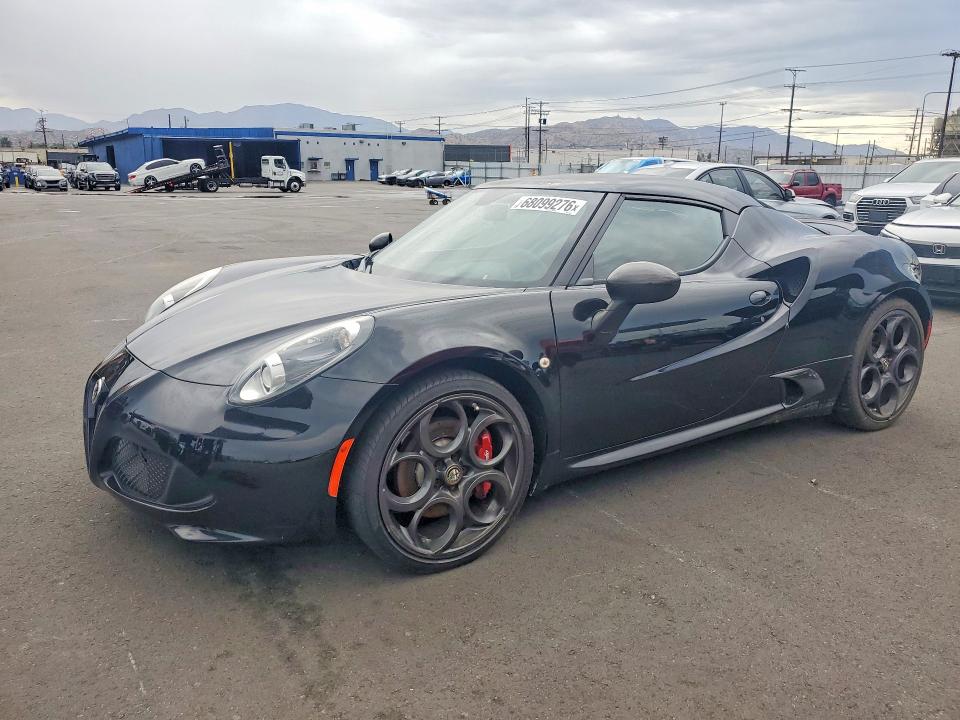2015 Alfa romeo 4c VIN ZARBAAA40FM160416 — COPART salvage auction photo