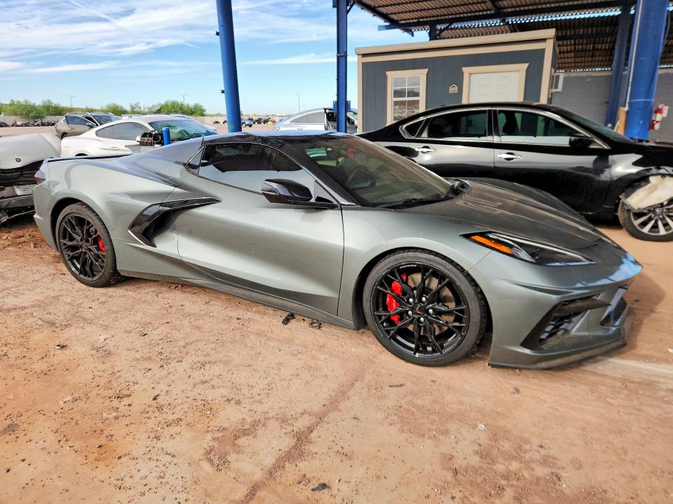 2023 Chevrolet Corvette VIN 1G1YC3D41P5132487 COPART salvage auction — MINOR DENT/SCRATCHES, Az - Cert Of Title - Salvage, sold $46,500 on 2026-10-01 (photo 4)