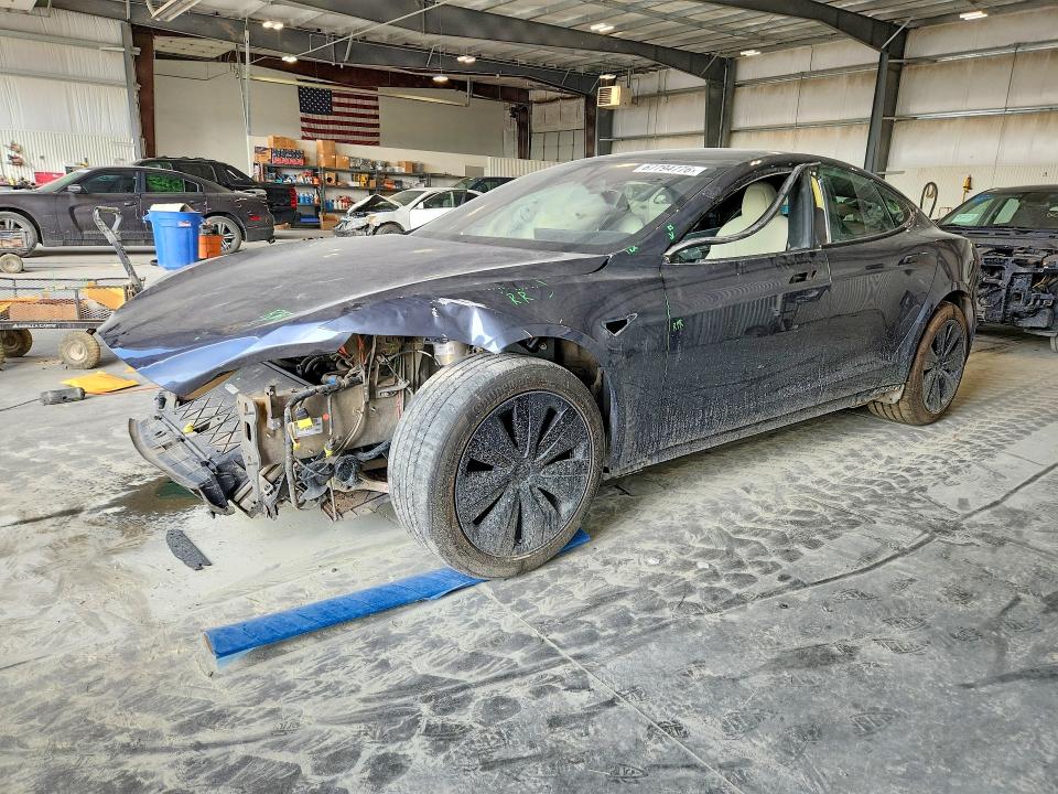 2021 Tesla Model s VIN 5YJSA1E56MF441395 — COPART salvage auction photo
