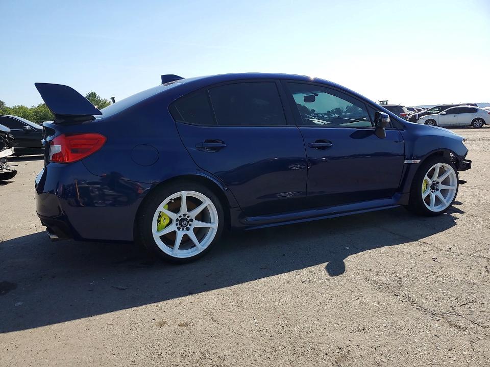 2021 Subaru Wrx VIN JF1VA2E66M9821123 COPART salvage auction — FRONT END, Pa - Certificate Of Salvage, sold $13,500 on 2026-09-25 (photo 3)