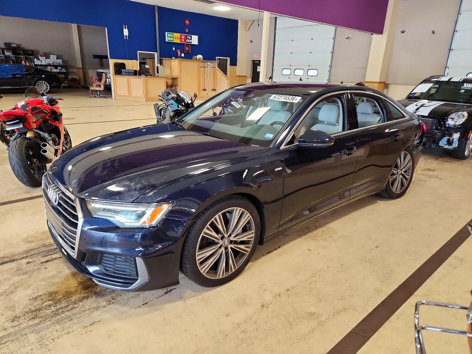 2019 Audi A6 VIN WAUL2BF29KN096998 — COPART salvage auction photo