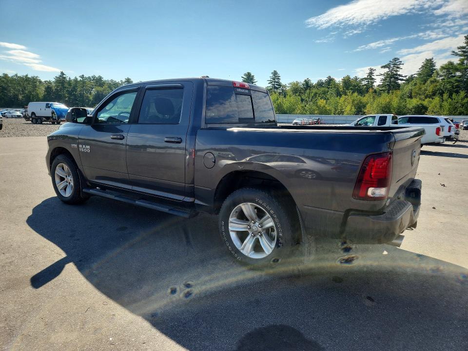 2014 Ram 1500 VIN 1C6RR7MT9ES320303 COPART salvage auction — REAR END, Me - Certificate Of Title, sold $2,200 on 2026-09-11 (photo 2)