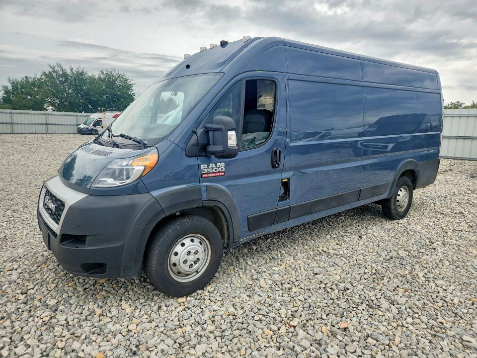 2019 Ram Promaster 3500 VIN 3C6URVJG5KE549100 — COPART salvage auction photo