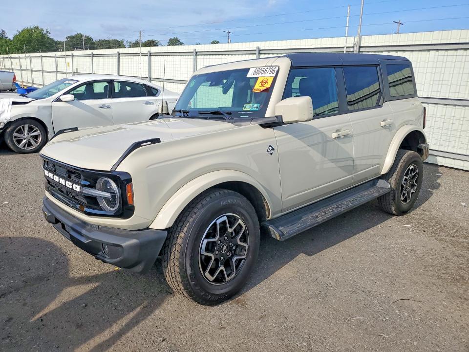 2025 Ford Bronco VIN 1FMDE8BH5SLB25254 — COPART salvage auction photo