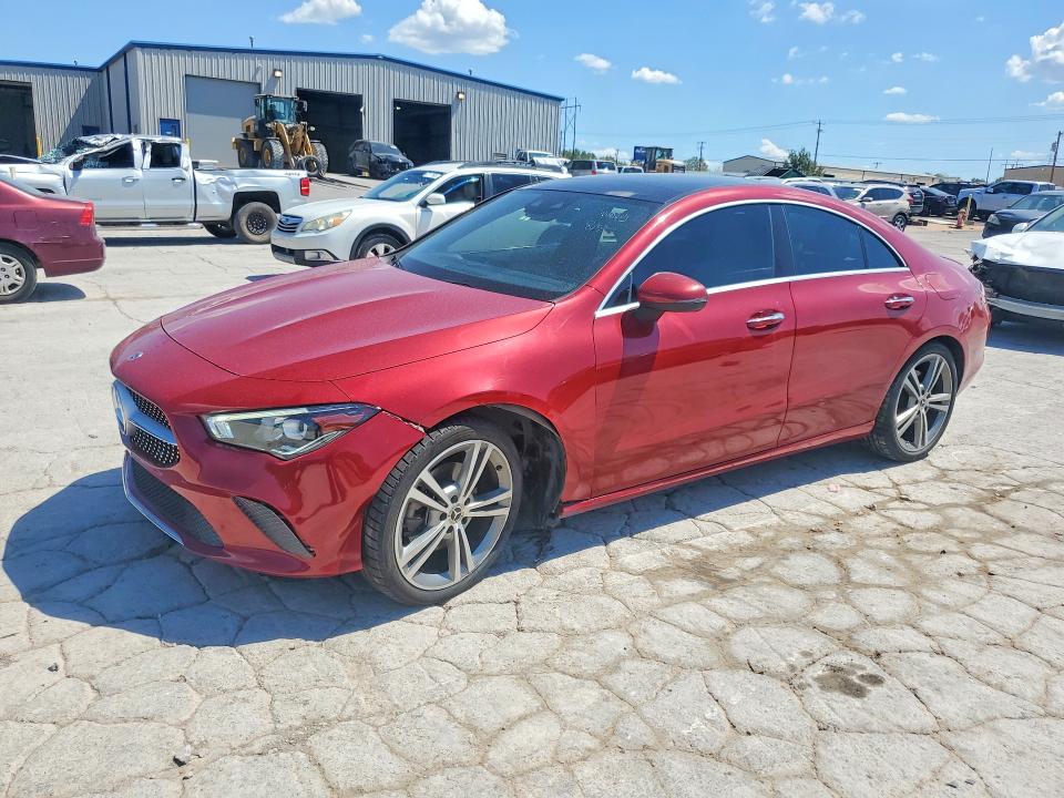 2021 Mercedes-benz Cla-klasse VIN W1K5J4HB4MN173213 — COPART salvage auction photo