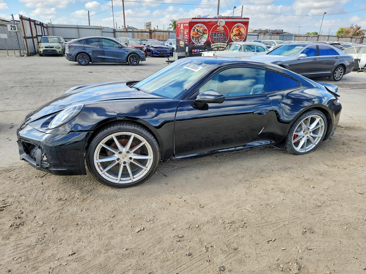 2020 Porsche 911 VIN WP0AB2A91LS225947 — COPART salvage auction photo