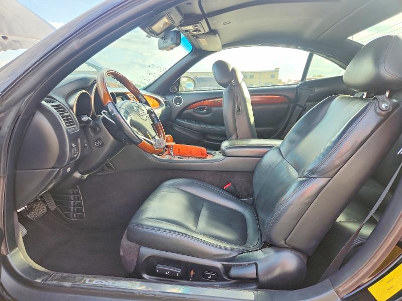 2006 Lexus Sc 430 VIN JTHFN48Y069007675 COPART salvage auction — SIDE, TX - SALVAGE VEHICLE TITLE, sold $900 on 2026-10-10 (photo 7)