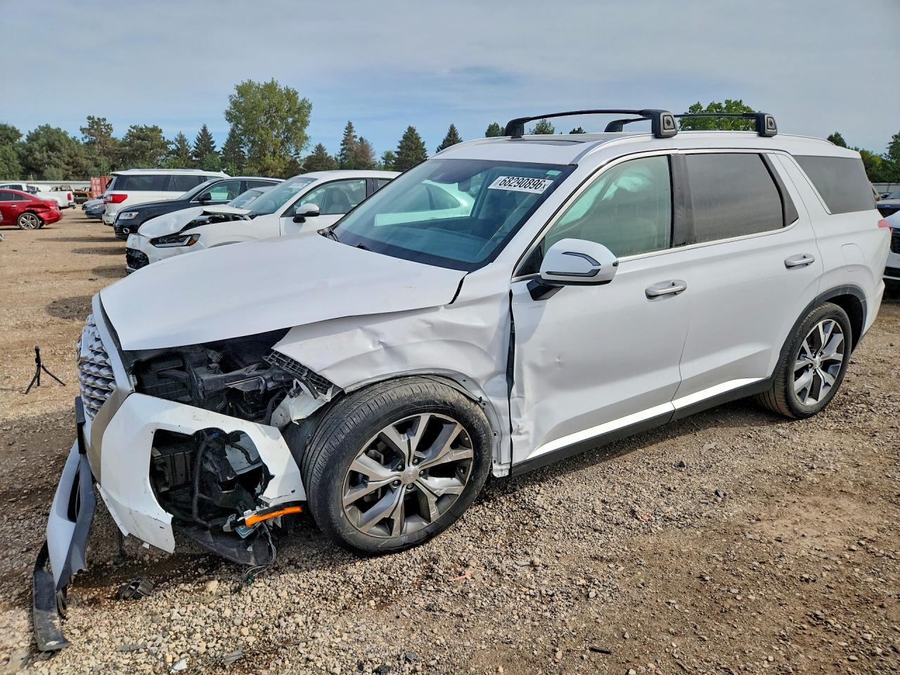 2022 Hyundai Palisade VIN KM8R4DHEXNU467084 — COPART salvage auction photo