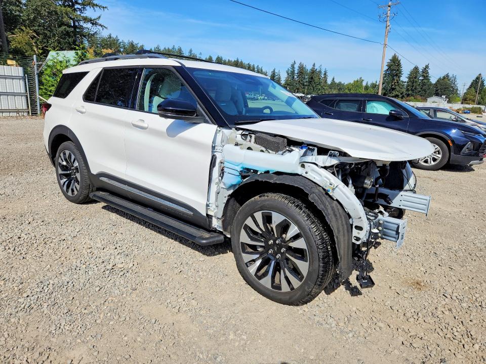 2026 Ford Explorer VIN 1FMUK8HH7TGA22850 COPART salvage auction — FRONT END, Wa - Bill Of Sale, sold $20,600 on 2026-09-11 (photo 4)