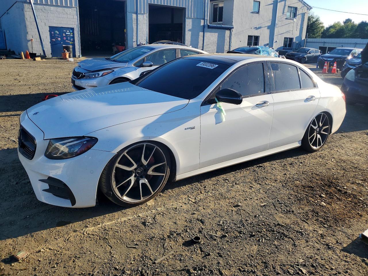 2018 Mercedes-Benz E-Class VIN WDDZF6EBXJA396040 — COPART salvage auction photo