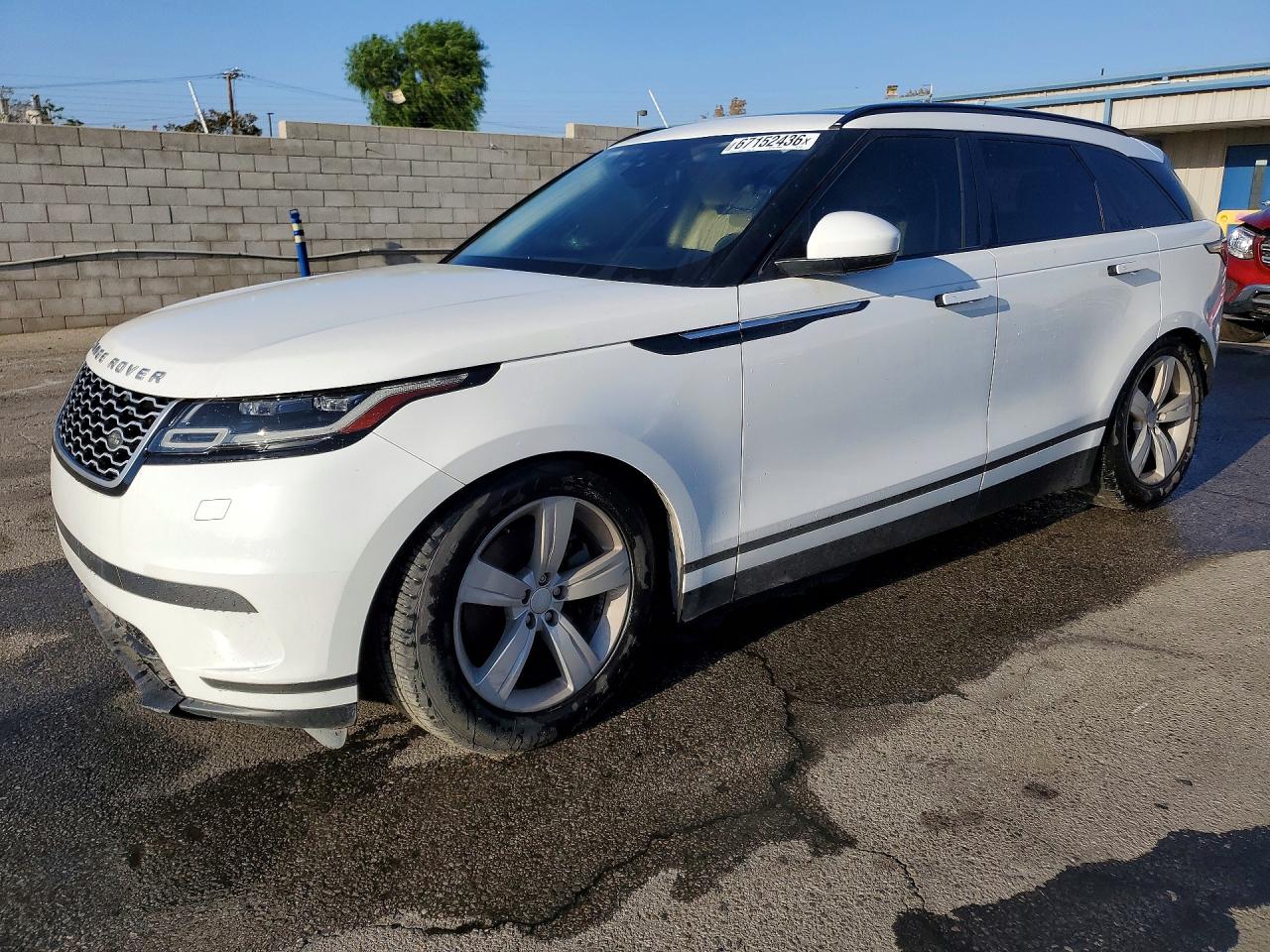 2018 Land Rover Range Rover Velar VIN SALYB2RV0JA751076 — COPART salvage auction photo