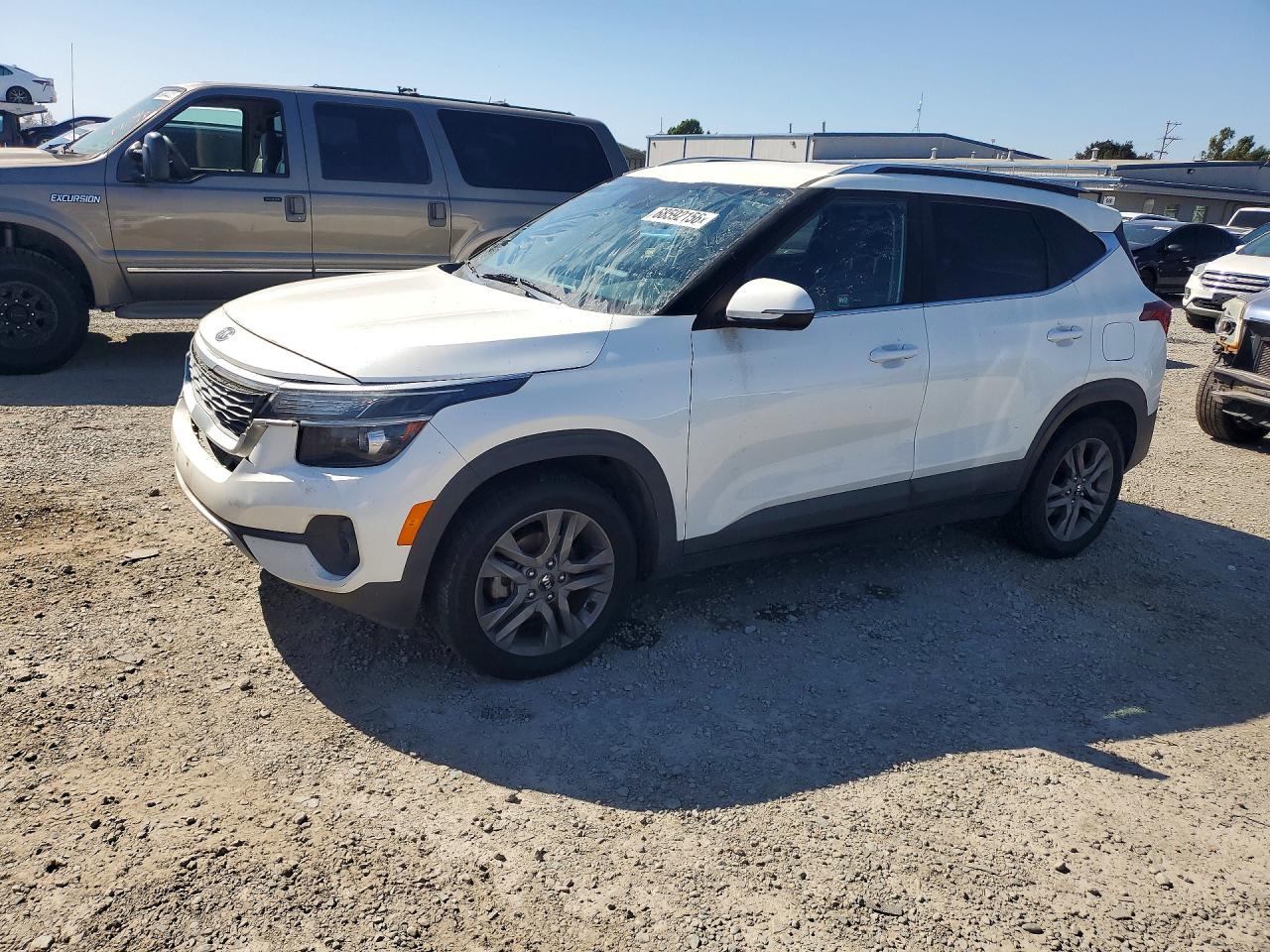 2021 Kia Seltos VIN KNDEU2AA1M7056510 — COPART salvage auction photo