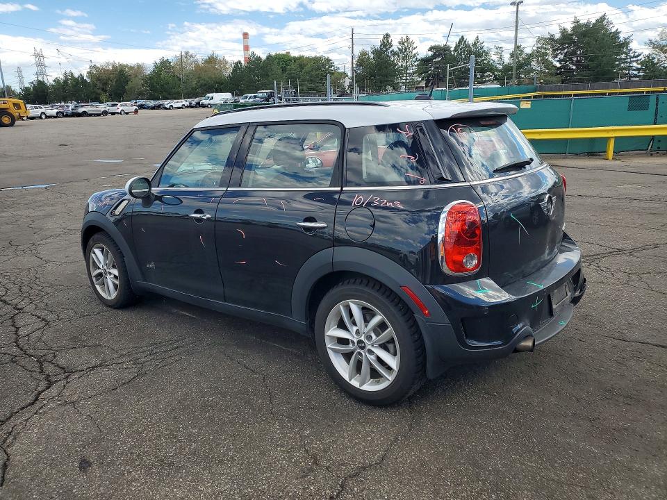 2013 Mini Cooper VIN WMWZC5C53DWP30746 COPART salvage auction — REAR END, Co - Public - Salvage Title, sold $1,500 on 2026-09-10 (photo 2)