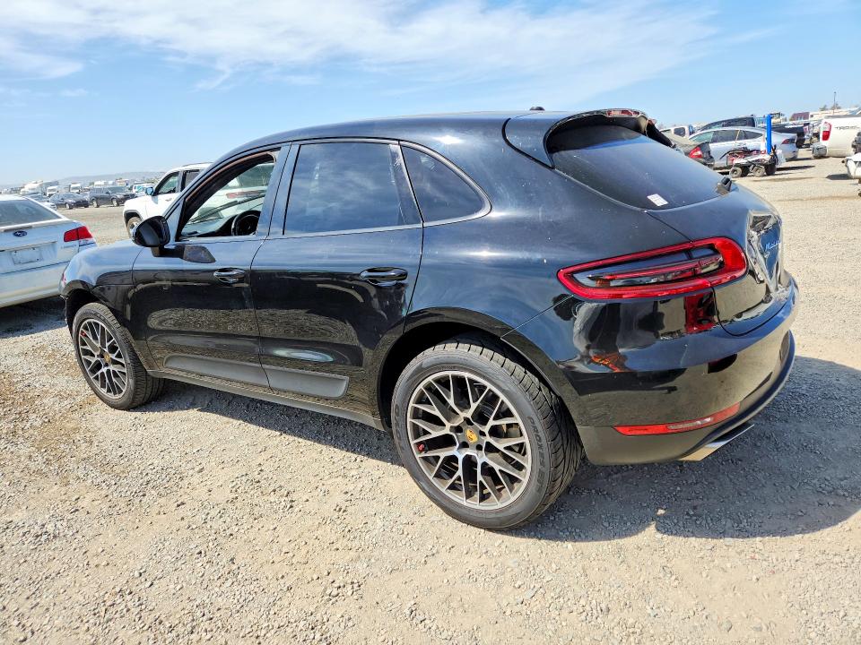 2017 Porsche Macan VIN WP1AA2A5XHLB07850 COPART salvage auction — FRONT END, CA - SALVAGE CERTIFICATE, sold $7,700 on 2026-10-09 (photo 2)