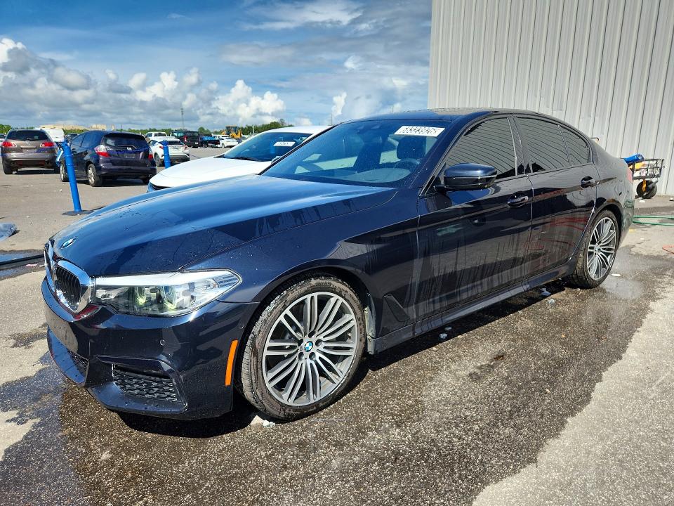 2019 BMW 5 series VIN WBAJE7C54KWW26458 — COPART salvage auction photo