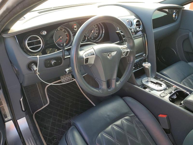 2012 Bentley Continental VIN SCBFR7ZAXCC070177 COPART salvage auction — FRONT END, Mo - Certificate Of Title, sold $26,400 on 2026-09-18 (photo 8)