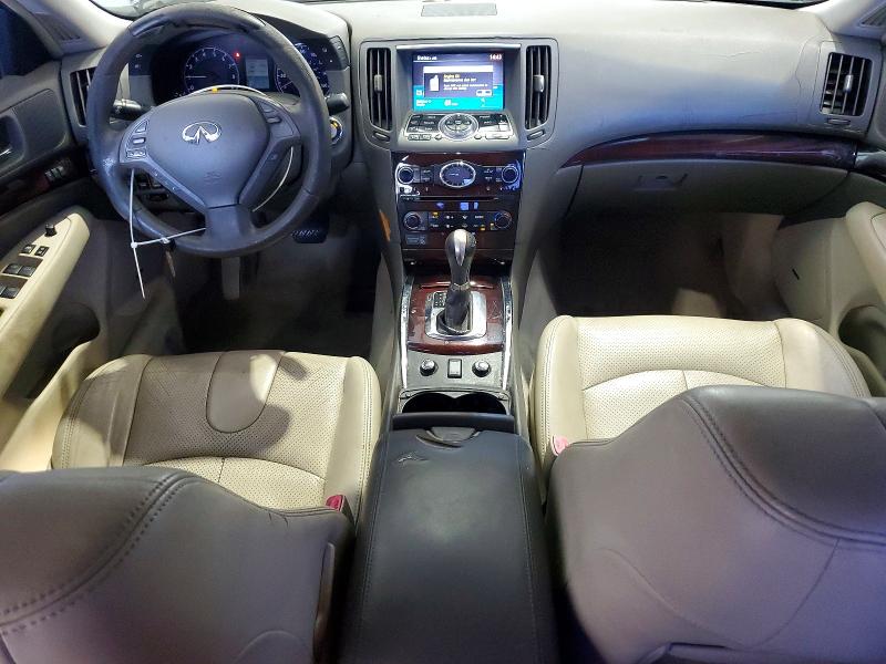 2010 Infiniti G37 VIN JN1CV6AR8AM253451 COPART salvage auction — MINOR DENT/SCRATCHES, CA - DEALER ONLY CLEAN TITLE, sold $600 on 2026-09-15 (photo 8)