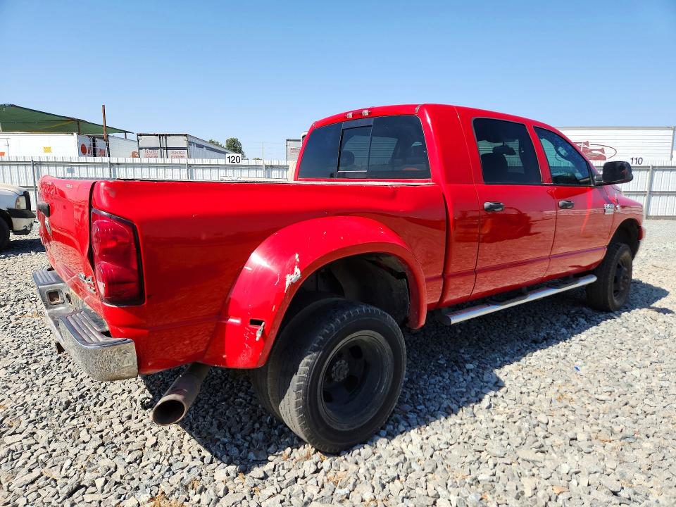 2008 Dodge Ram 3500 VIN 3D7MX49A78G185435 COPART salvage auction — REAR END, CA - CERTIFICATE OF TITLE, sold $8,100 on 2026-09-29 (photo 3)