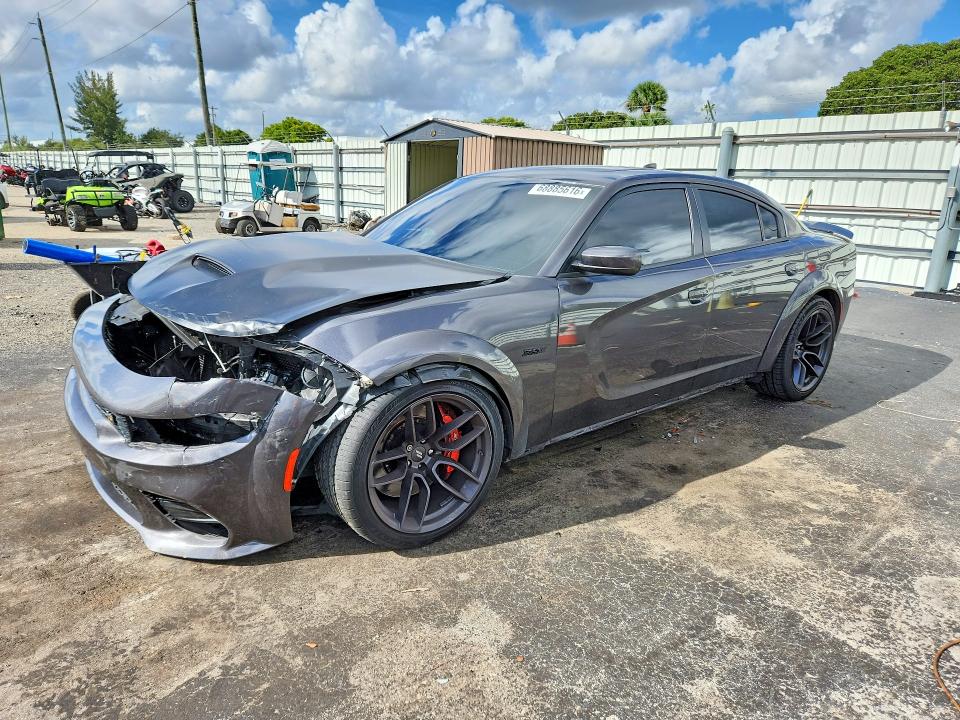 2021 Dodge Charger VIN 2C3CDXGJ1MH529844 — COPART salvage auction photo