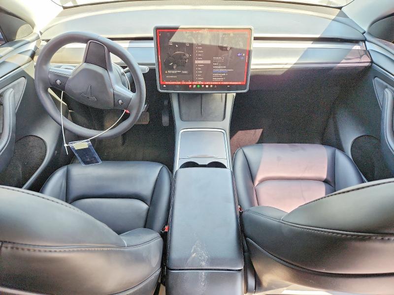 2023 Tesla Model y VIN 7SAYGAEE0PF941889 COPART salvage auction — FRONT END, Ca - Salvage Certificate, sold $10,800 on 2026-10-08 (photo 8)