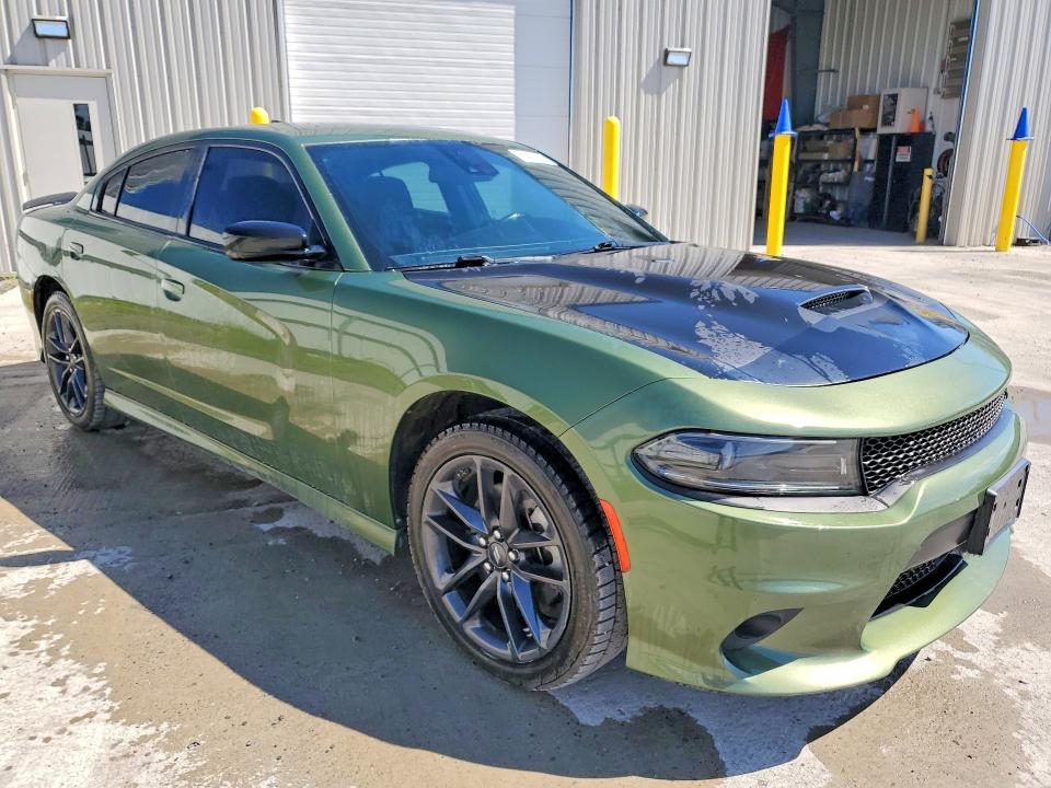 2022 Dodge Charger VIN 2C3CDXMG5NH162764 COPART salvage auction — MINOR DENT/SCRATCHES, On - Permit No Brand - Unfit (P), sold $21,900 on 2026-09-16 (photo 4)