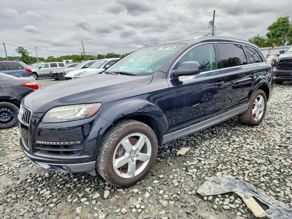 2013 Audi Q7 VIN WA1LGAFE4DD011030 COPART salvage auction — FRONT END, Salvage Title, sold $0 on 2026-10-03 (photo 1)