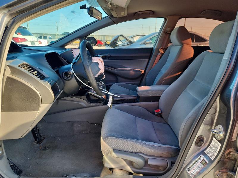 2009 Honda Civic VIN 1HGFA16599L021720 COPART salvage auction — FRONT END, TX - SALVAGE VEHICLE TITLE, sold $300 on 2026-10-02 (photo 7)