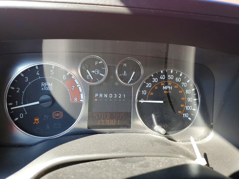 2007 Hummer H3 VIN 5GTDN13E178134908 COPART salvage auction — MINOR DENT/SCRATCHES, TN - SALVAGE CERTIFICATE, sold $500 on 2026-09-10 (photo 9)