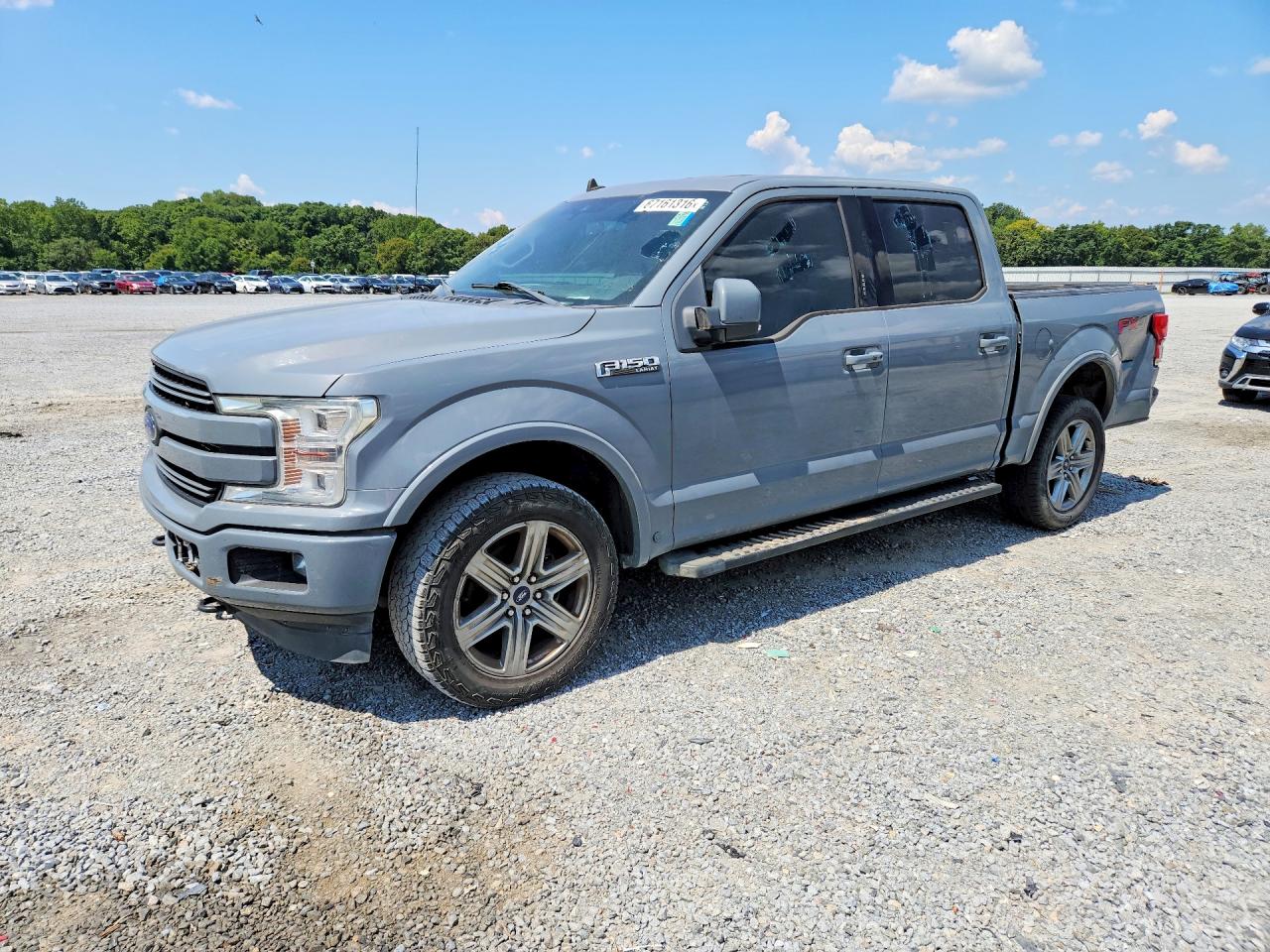 2019 Ford F-150 Lightning VIN 1FTEW1E43KFA05683 — COPART salvage auction photo