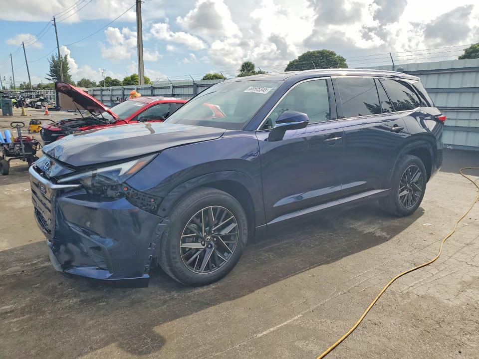 2025 Lexus Tx VIN 5TDAAAB65SS031480 COPART salvage auction — FRONT END, FL - CERT OF TITLE SLVG REBUILDABLE (P), sold $1,800 on 2026-09-14 (photo 1)
