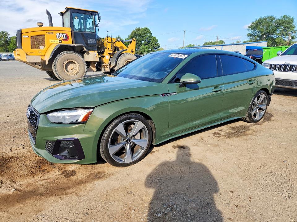 2021 Audi A5 VIN WAUFACF53MA008795 — COPART salvage auction photo