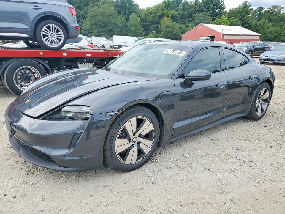 2022 Porsche Taycan VIN WP0AA2Y16NSA10749 — COPART salvage auction photo