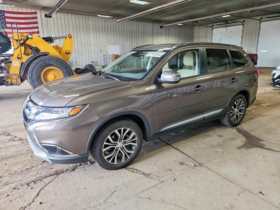 2016 Mitsubishi Outlander VIN JA4AZ3A31GZ022853 COPART salvage auction — FRONT END, Salvage Title, sold $0 on 2026-09-17 (photo 1)