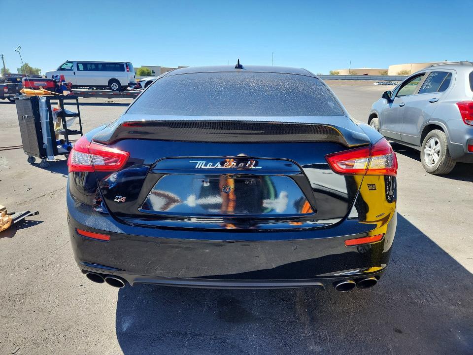 2015 Maserati Ghibli VIN ZAM57RTA1F1149669 COPART salvage auction — MECHANICAL, Nv - Cert Of Title-Rebuilt Total Lo, sold $3,800 on 2026-09-21 (photo 6)