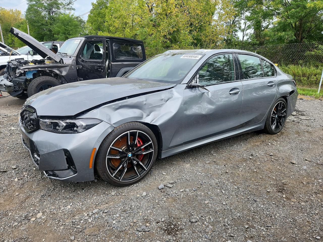 2025 BMW M340i VIN 3MW69FT01S8F63790 — COPART salvage auction photo