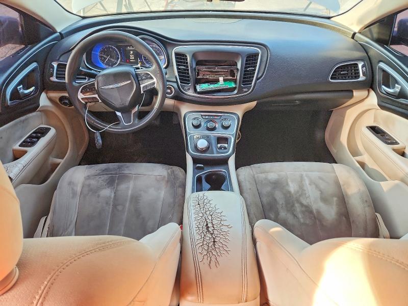 2015 Chrysler 200 VIN 1C3CCCFB7FN563853 COPART salvage auction — FRONT END, OK - CERT OF TITLE-REPOSSESSION, sold $200 on 2026-10-20 (photo 8)