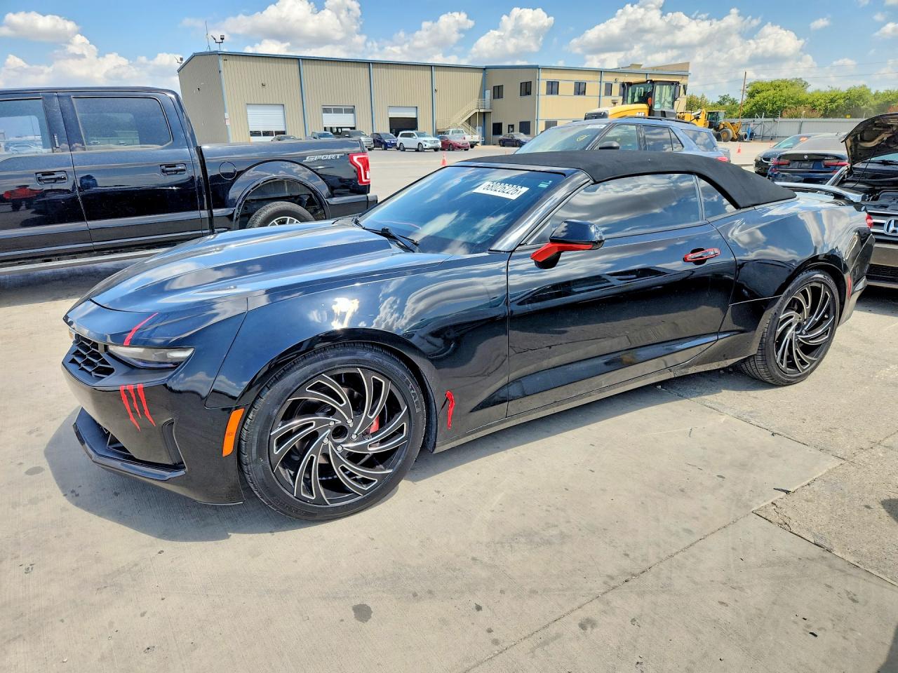 2019 Chevrolet Camaro VIN 1G1FB3DS2K0123067 — COPART salvage auction photo