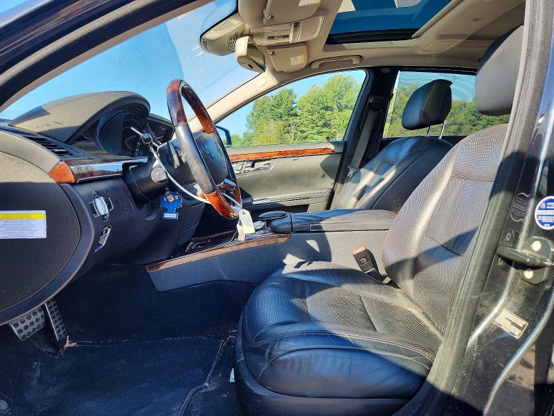 2013 Mercedes-Benz S-Class VIN WDDNG9EB2DA524661 COPART salvage auction — FRONT END, Ma - Cert Of Title-Reconstrctd Coll, sold $1,400 on 2026-09-28 (photo 7)